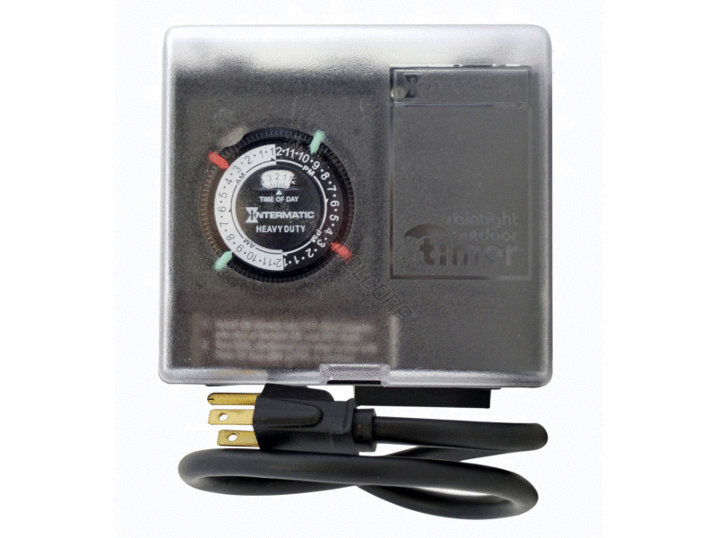 portable timer clamshell 110v