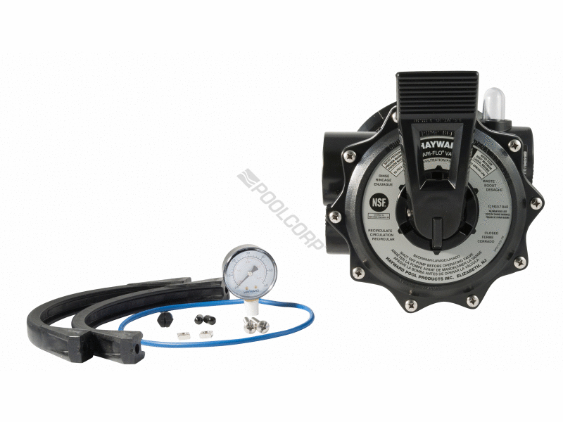 2 tm vari-flo multiport valve w/ clamp