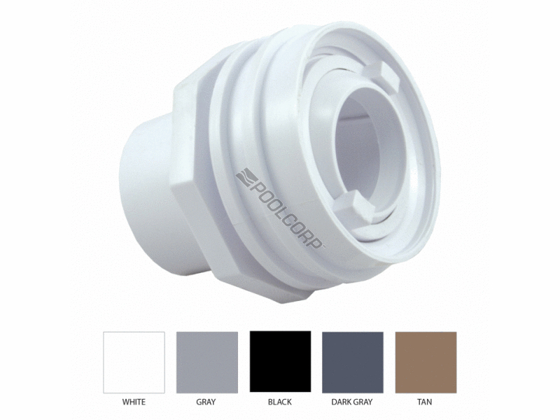 1.5s gry flush return w/ plaster cap