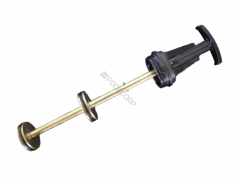 hayward brass piston cap & handle