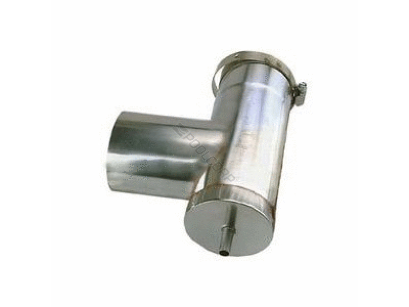 4 ss single wall vertical condensation draintee