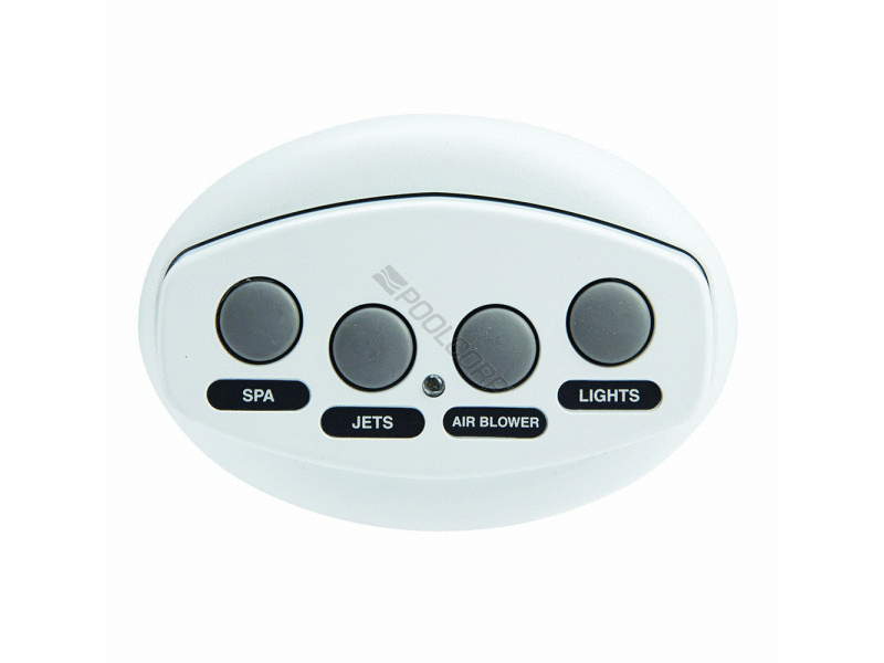 gry 150 4-function is4 spa side remote