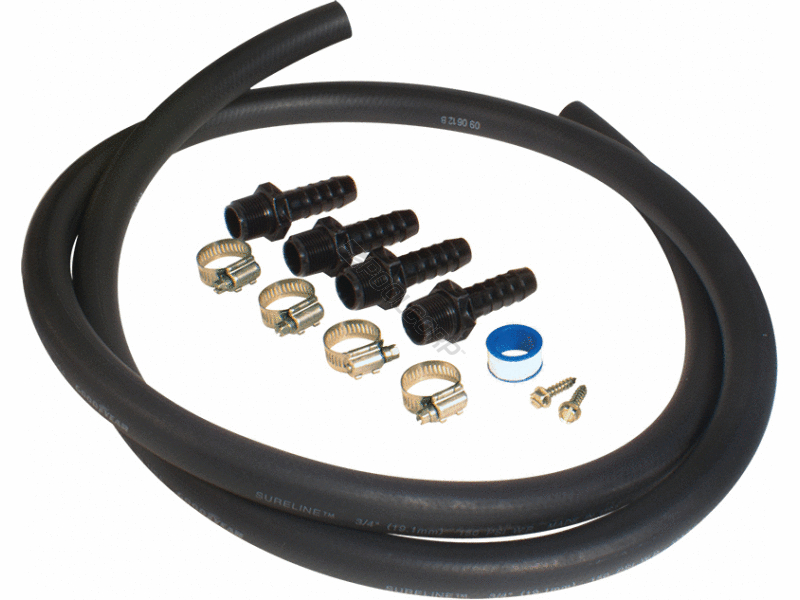 booster pump instalation hose kit
