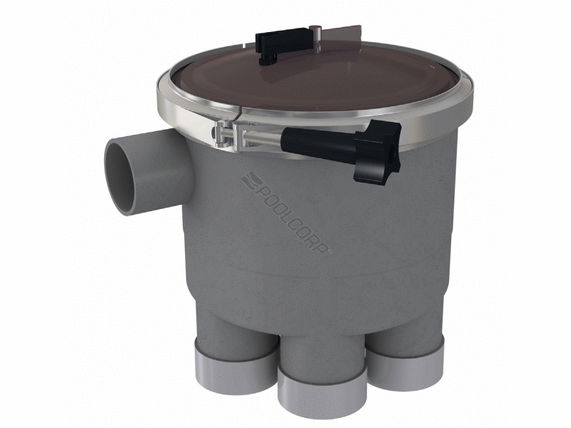2 low profile 3-port valve