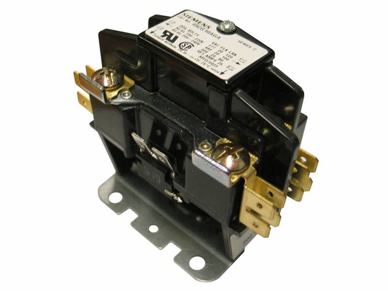 siemens 220v spst 30amp contactor