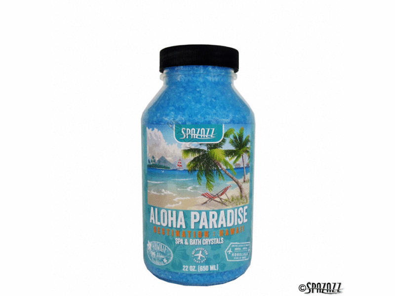 12/cs 22oz aloha paradise destination crystals