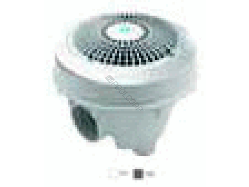 8 rd white ae suction outlet cvr w/ sump