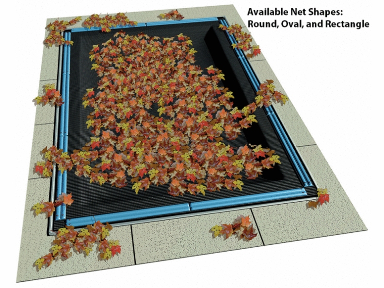 28/31 round leaf net