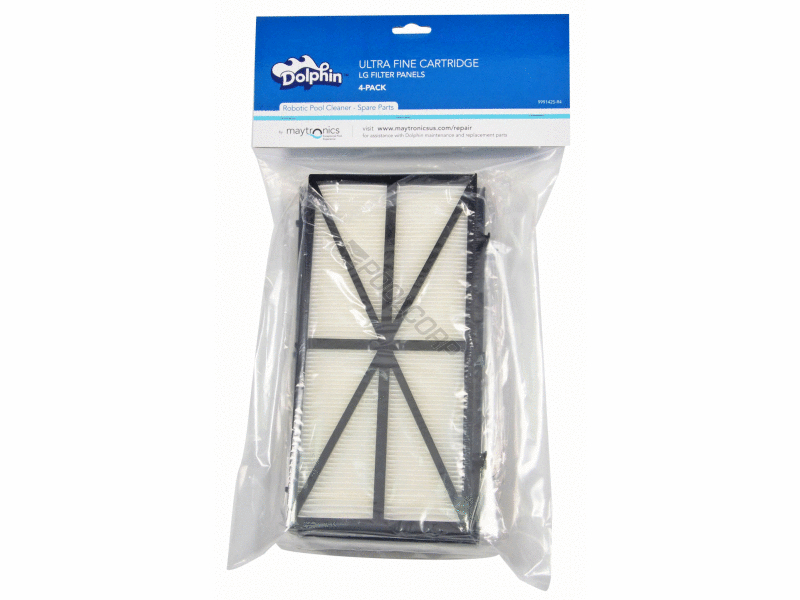 4/pk ultra fine large cartridge filter panel