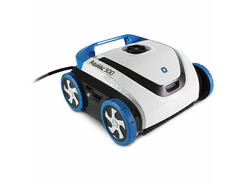 aquavac 500 ig robotic pool cleaner w/ caddy