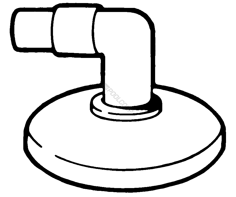 1.25x1.5 hose vac plate w/ elbow