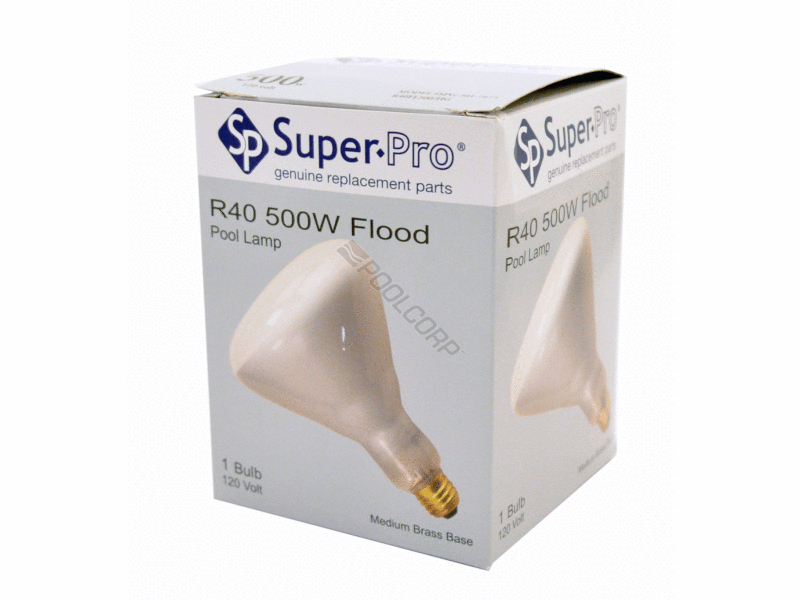 500w 120v r40 medium base flood bulb