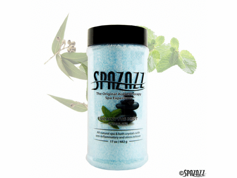 crystals 12/cs 17 oz eucalyptus mint
