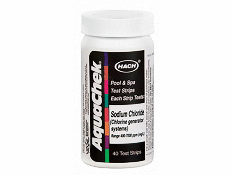 6/cs 40ct white salt test strip