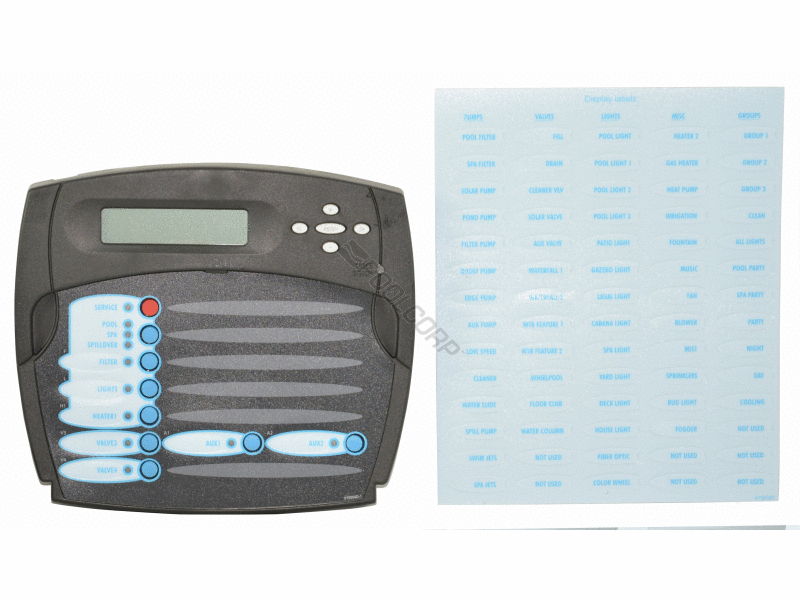 aqualogic ps-4 local display & keypad