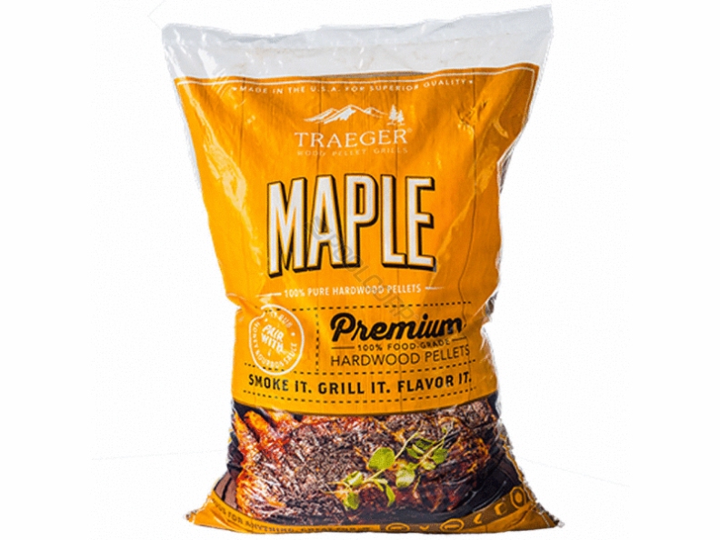 traeger maple pellets 20# bag