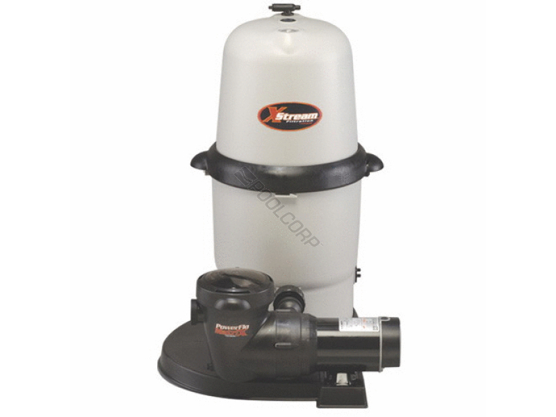 1.5hp 150sqf 120gpm xstream cart sys w/ hose
