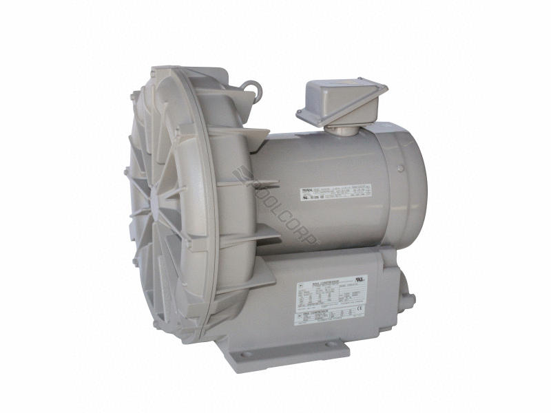2.9hp 208-230/460v 3ph commercial ring blower
