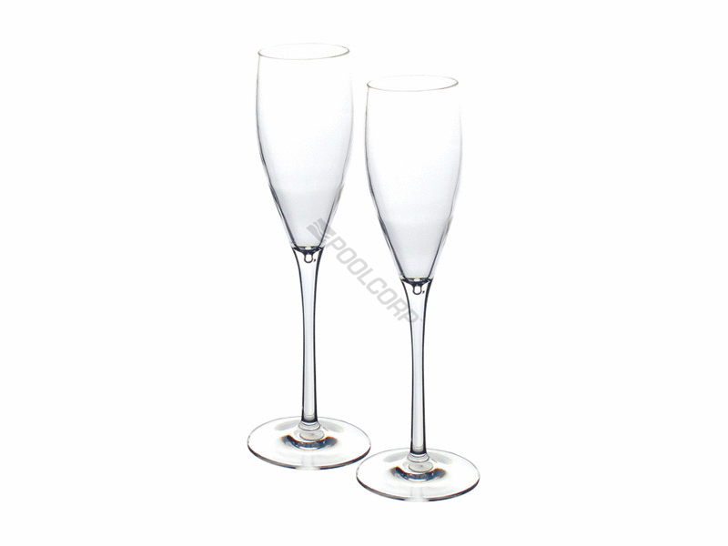2/set spa champagne flutes
