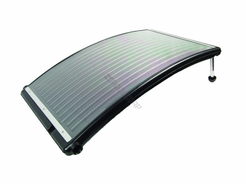 above ground slim lne solar pool heater