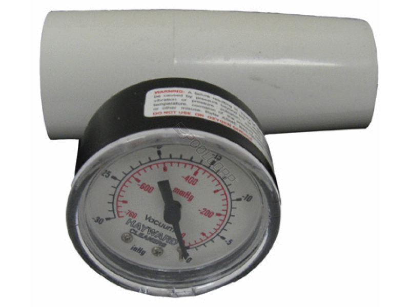 pool vac inline vacuum gauge