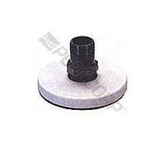 1.5 hose barb vac plate w/ straight adapter
