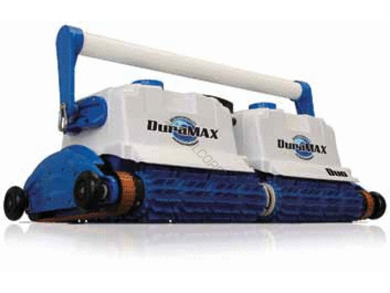 duramax duo robotic pool cleaner w/ remote & caddy