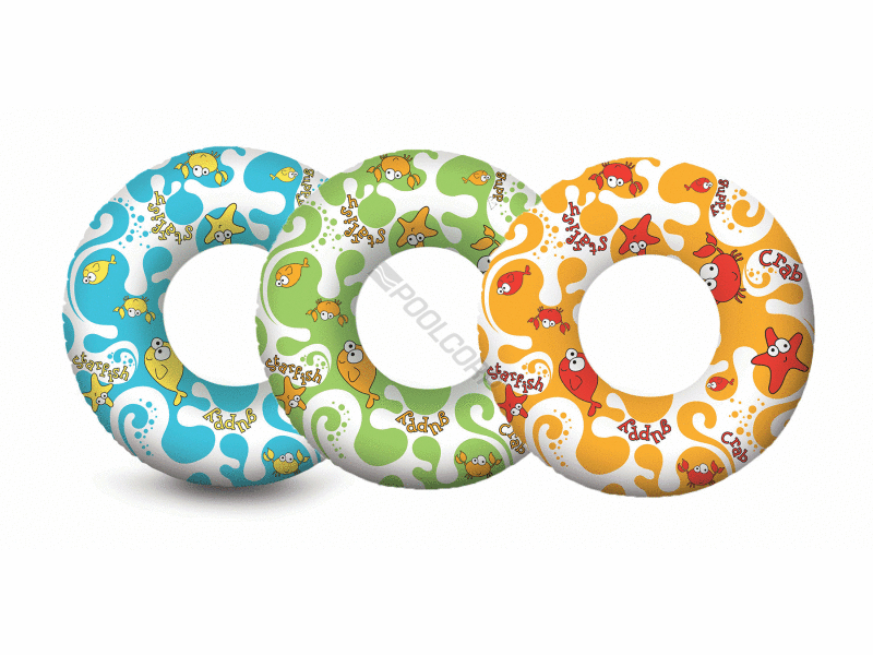 24/cs aqua fun 30print swim ring