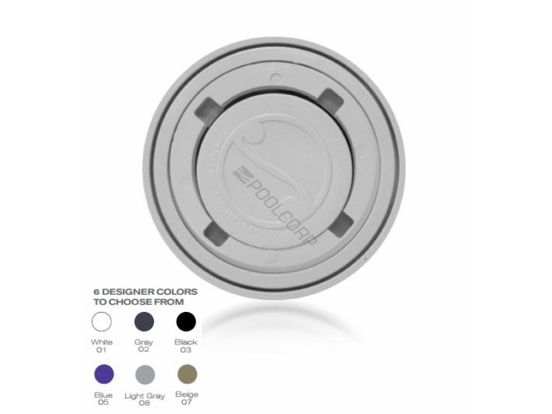 white pool valet 2-hole nozzle