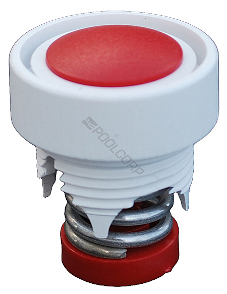 white wall fitting pressure relief valve