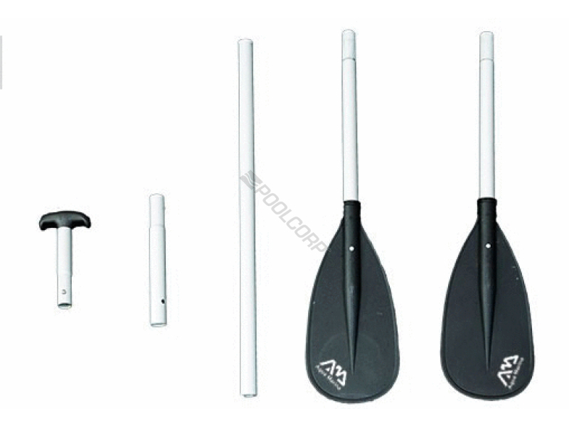 dual-tech 2-in-1 aluminum isup & kayak paddle