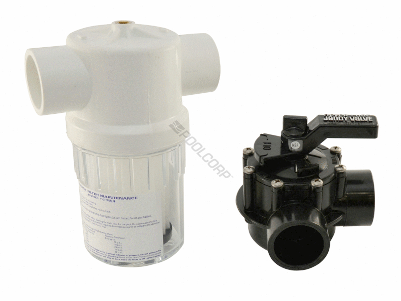 energy filter w/ 2 3-port neverlube valve