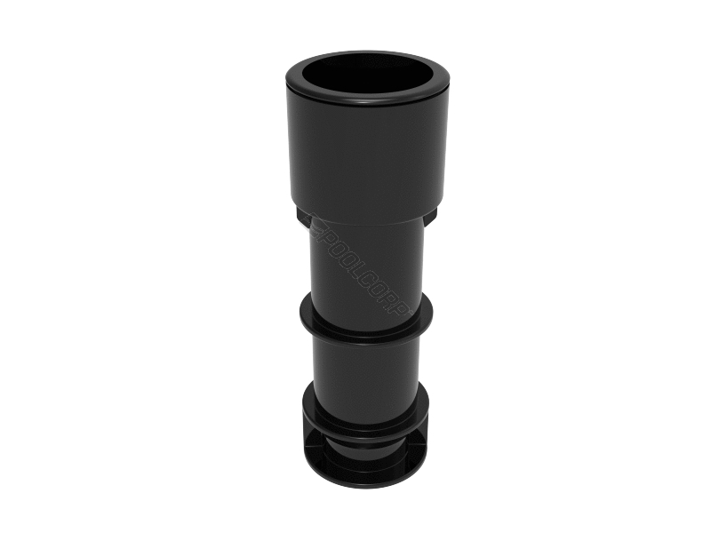12/cs 7 black pebble top volleyball pole holder
