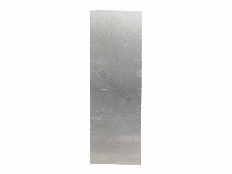 skimmer plate 8x24 aluminum