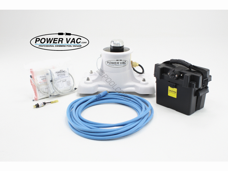 pv2500 vacuum w/60 cd & battery case