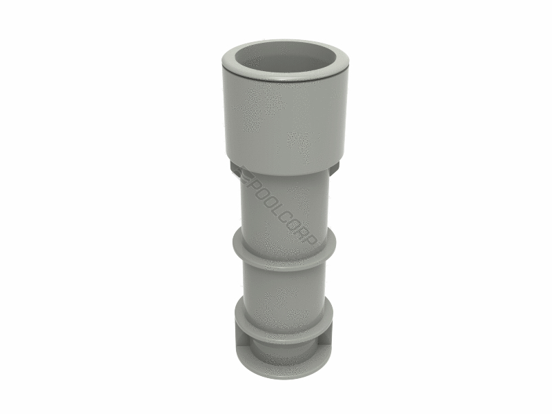 12/cs 7 lt gry pebble top volleyball pole holder