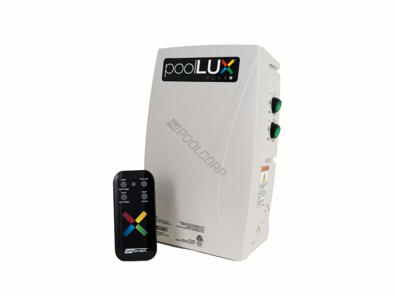2x60w poollux plus2 led light control w/ remote