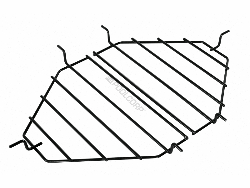 2/pk oval xl 400 heat deflector rack