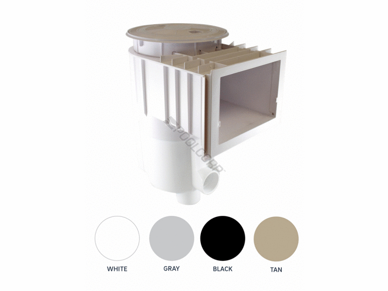 gry quikskim venturi skimmer w/ white lid