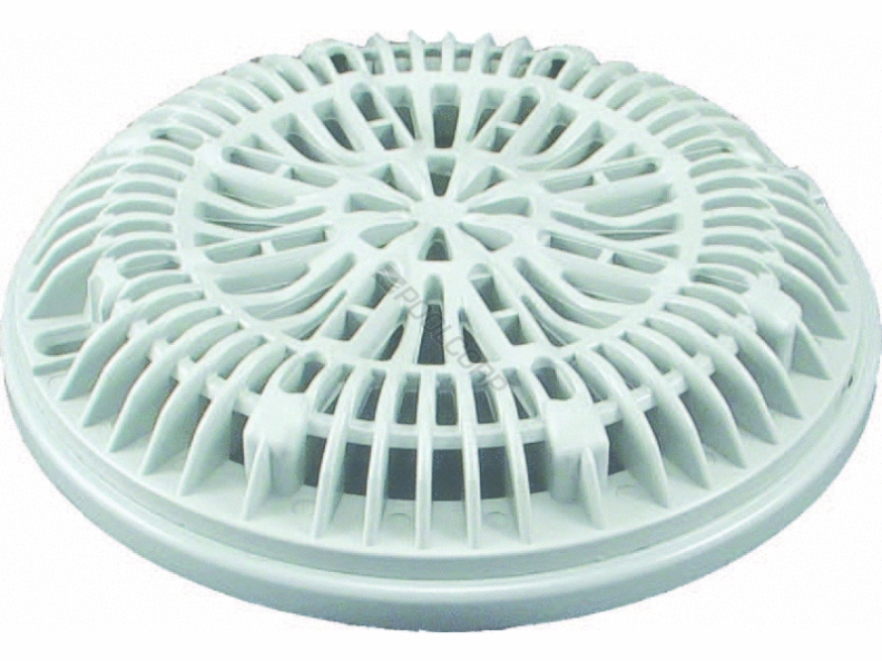 8 white galaxy anti-vortex cover & collar kit