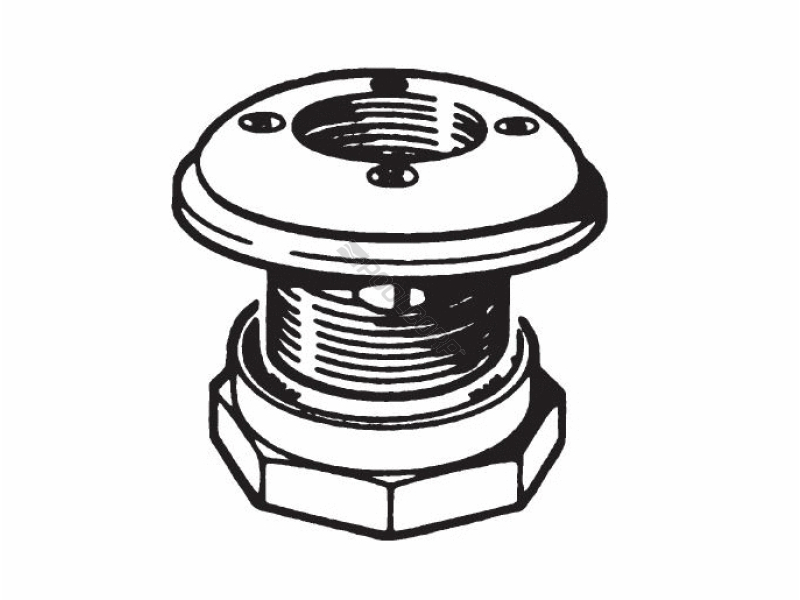 1.5 fip white vinyl fg inlet fitting
