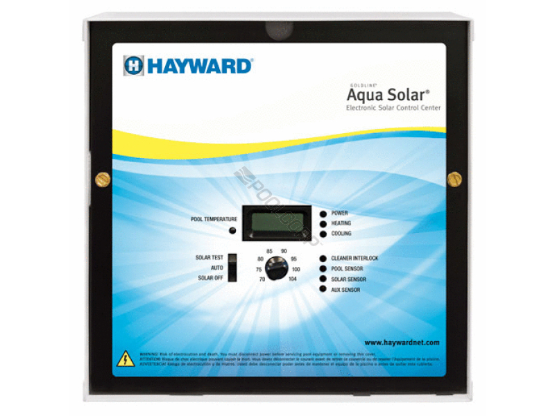 aquasolar solar control w/ lv output