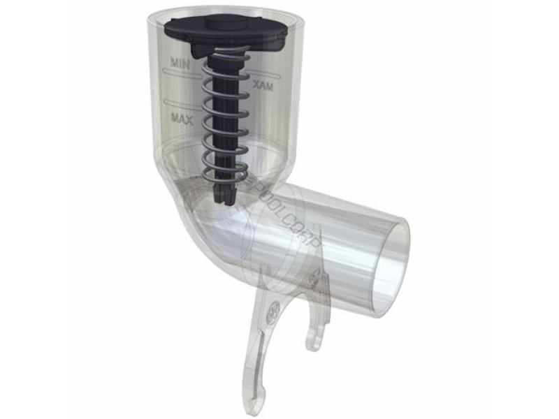 suction cleaner inline flow gauge