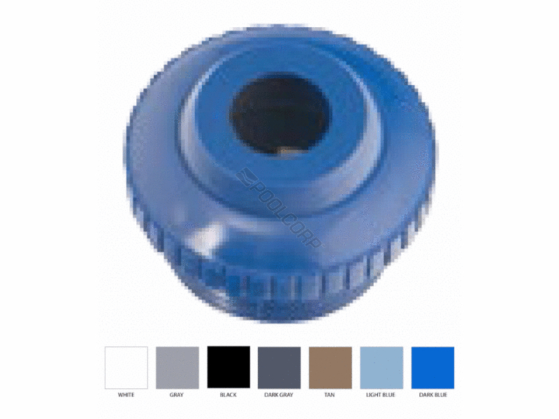 1.5mpt .75 eye dark blue eyeball fitting