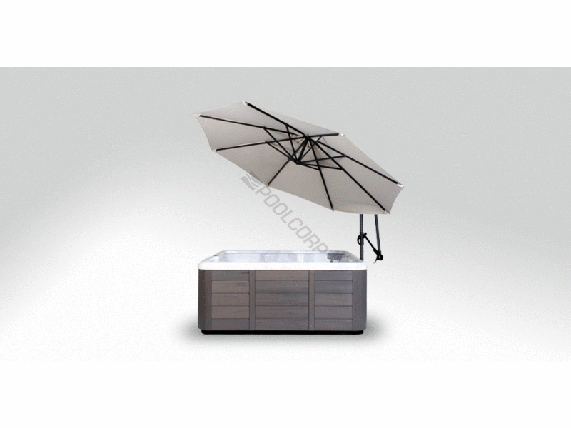 cream cover valet spa side umbrella