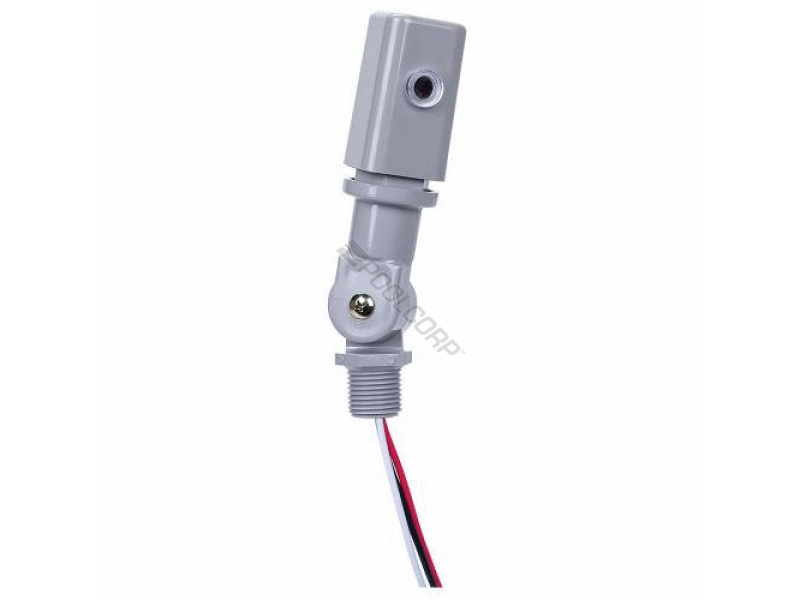 electronic photo control w/ stem & swivel mount