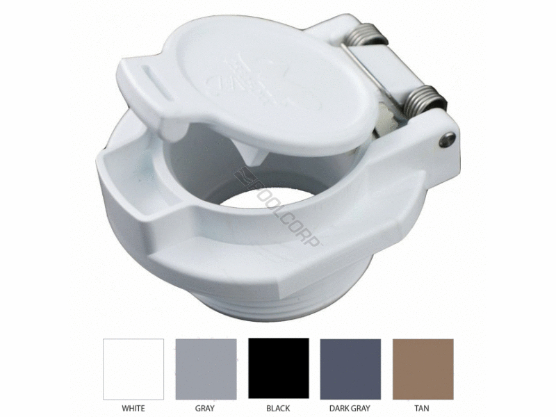 1.5mpt dk gry vac lock safety fitting