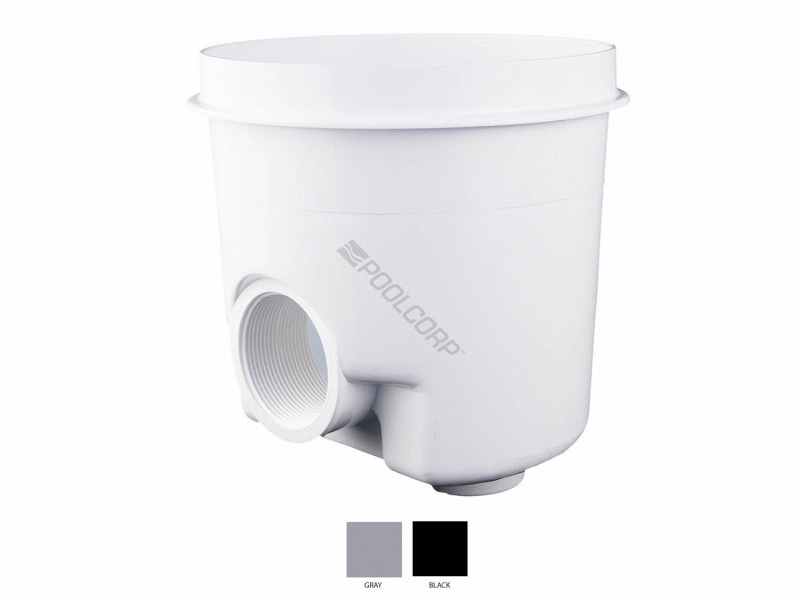 2fpt/1.5fpt side black 8 main drain sump