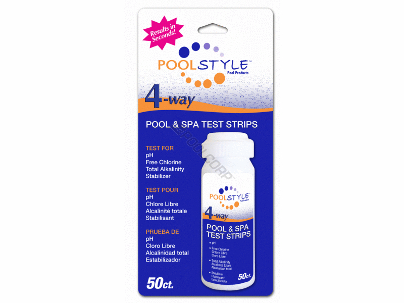 12/cs 50ct 4-way test strip