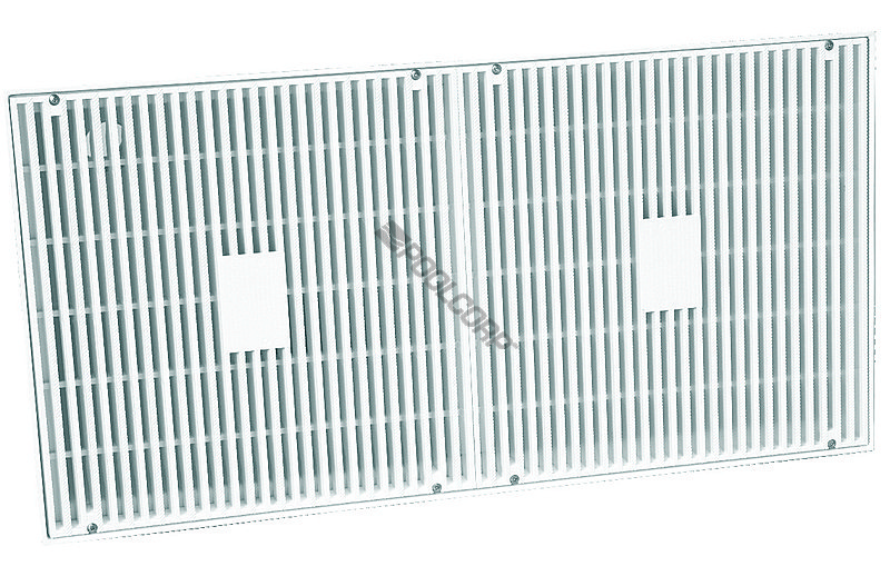 1 white main drain 18x36 vgb grate